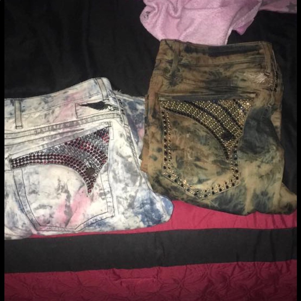 Robin jeans size 34 both pair